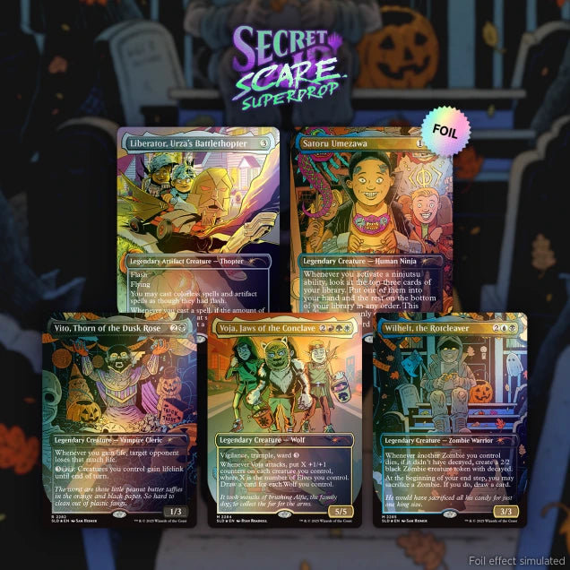 secret lair: trick or treat foil edition